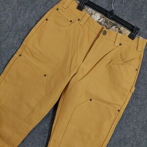 Columbia‎ PHG Canvas Double Knee Pants Men 34x30 Rough Tail Work/Hunting NWOT
